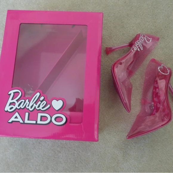Barbie x Aldo Pink Shoes - Picture 1 of 6